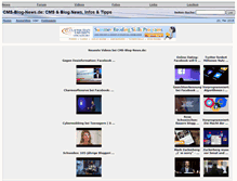 Tablet Screenshot of cms-blog-news.de